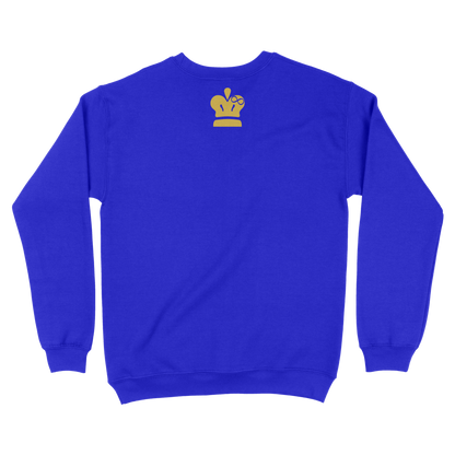 Wings of Royalty Heavyweight Crewneck- Royal Blue