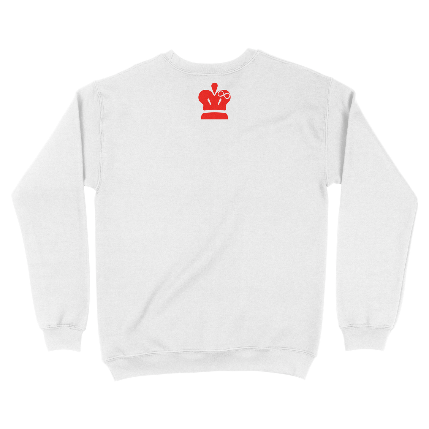 Wings of Royalty Heavyweight Crewneck- White