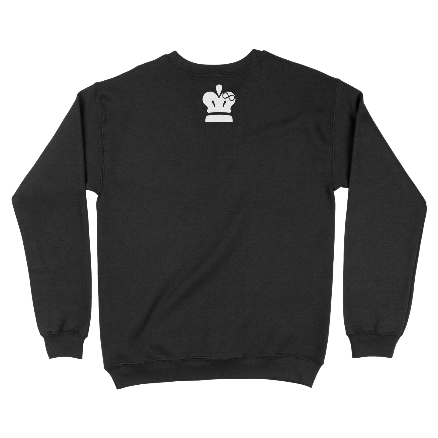 Wings of Royalty Heavyweight Crewneck- Black