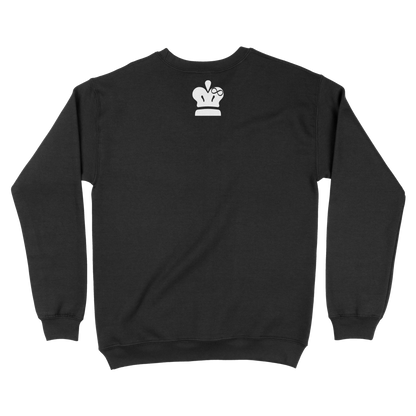 Wings of Royalty Heavyweight Crewneck- Black